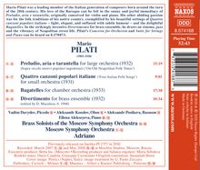 Mario Pilati (1903-1938): Orchesterwerke, CD