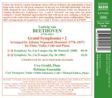 Ludwig van Beethoven (1770-1827): Symphonien Vol.2 (arr. für Flöte &amp; Klaviertrio), CD