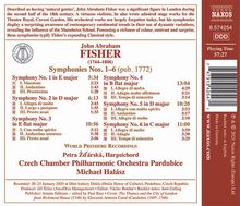 John Abraham Fisher (1744-1806): Symphonien Nr.1-6, CD