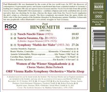 Paul Hindemith (1895-1963): Symphonie "Mathis der Maler", CD