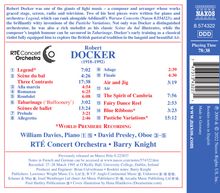 Robert Docker (1918-1992): Orchesterwerke "Three Contrasts", CD