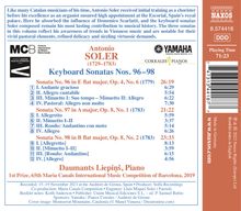 Antonio Soler (1729-1783): Klaviersonaten, CD