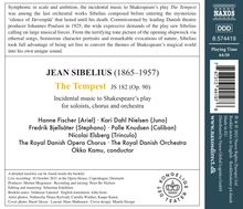 Jean Sibelius (1865-1957): The Tempest op.109, CD