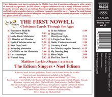 The Edison Singers - The First Nowell (Christmas Carols through the Ages), CD
