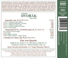 Antonin Dvorak (1841-1904): Streichquartett Nr.2, CD