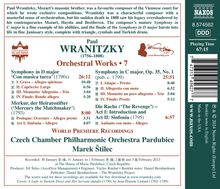 Paul Wranitzky (1756-1808): Orchesterwerke Vol.7, CD