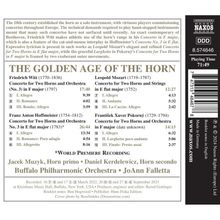 Konzerte für 2 Hörner "The Golden Age of the Horn", CD