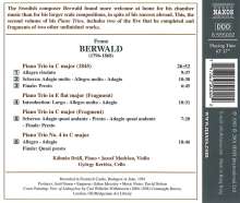 Franz Berwald (1796-1868): Klaviertrio Nr.4, CD