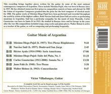 Victor Villadangos - Guitar Music of Argentina, CD