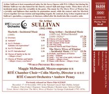 Arthur Sullivan (1842-1900): Bühnenmusik, CD