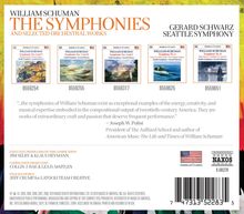 William Schuman (1910-1992): Die Symphonien, 5 CDs