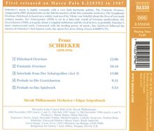 Franz Schreker (1878-1934): Orchesterwerke, CD