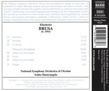 Elisabetta Brusa (geb. 1954): Nittemero Symphonie, CD