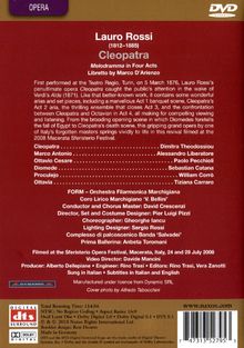 Lauro Rossi (1812-1885): Cleopatra, DVD