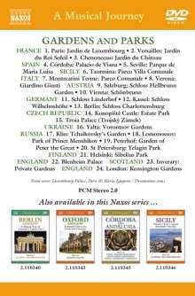 A Musical Journey - Gardens and Parks of Europe, DVD