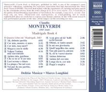 Claudio Monteverdi (1567-1643): Madrigali Libro 4, CD