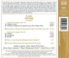 Louis Spohr (1784-1859): Werke für Harfe &amp; Violine Vol.2, CD