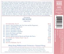 Ferruccio Busoni (1866-1924): Turandot-Suite op.41, CD