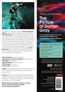 Thomas Agerfeldt Olesen (geb. 1969): The Picture of Dorian Gray (A choreographed Opera), DVD
