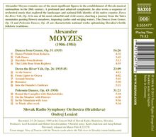 Alexander Moyzes (1906-1984): Slowakische Tänze, CD