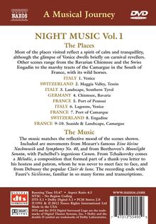 A Musical Journey - Night Musik Vol.1 (Italien,Schweiz,Deutschland,Frankreich), DVD