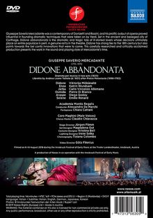 Saverio Mercadante (1795-1870): Didone Abbandonata, DVD