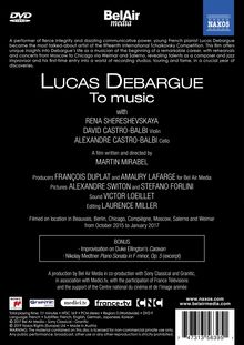 Lucas Debargue - To Music, DVD