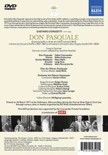 Gaetano Donizetti (1797-1848): Don Pasquale (in deutscher Sprache), DVD