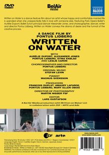 Pontus Lidberg - Written on Water, DVD