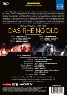 Richard Wagner (1813-1883): Das Rheingold, DVD