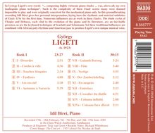 György Ligeti (1923-2006): Etüden für Klavier Heft 1 &amp; 2, CD