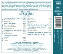 Charles Villiers Stanford (1852-1924): Anthems &amp; Services, CD