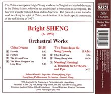 Bright Sheng (geb. 1955): China Dreams für Orchester, CD