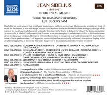 Jean Sibelius (1865-1957): Bühnenmusiken, 6 CDs