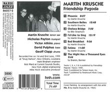 Martin Krusche: Friendship Pagoda, CD