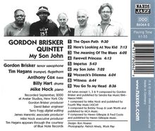 Gordon Brisker: My Son John, CD
