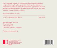 Hugi Gudmundsson (geb. 1977): The Gospel of Mary (2021), CD