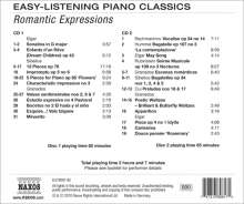 Naxos "Easy-Listening Piano Classics" - Romantic Expressions, 2 CDs