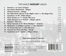 The Naxos Mozart Album, CD
