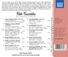 Flute Favourites, CD