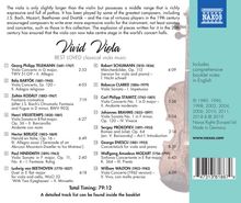 Vivid Viola - Best Loved Classical Viola Music, CD