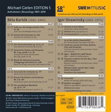 Michael Gielen - Edition Vol.5 (Bartok &amp; Strawinsky), 6 CDs