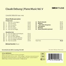 Claude Debussy (1862-1918): Klavierwerke Vol.5, CD