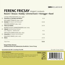 Ferenc Fricsay - SWR Live Recording 1955, CD