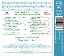 Viney-Grinberg Duo - The Art of Agony, CD