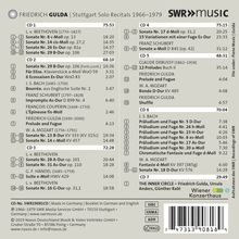 Friedrich Gulda - The Stuttgart Solo Recitals 1966-1979, 7 CDs