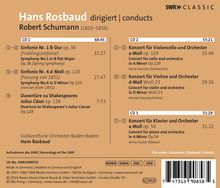 Hans Rosbaud dirigiert Schumann, 3 CDs