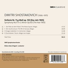 Dmitri Schostakowitsch (1906-1975): Symphonie Nr.11 "1905", CD