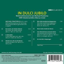 Michael Praetorius (1571-1621): Weihnachtskonzerte - "In dulci jubilo", CD