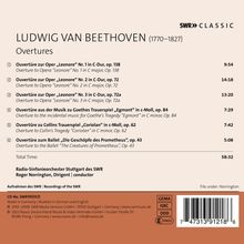 Ludwig van Beethoven (1770-1827): Ouvertüren, CD